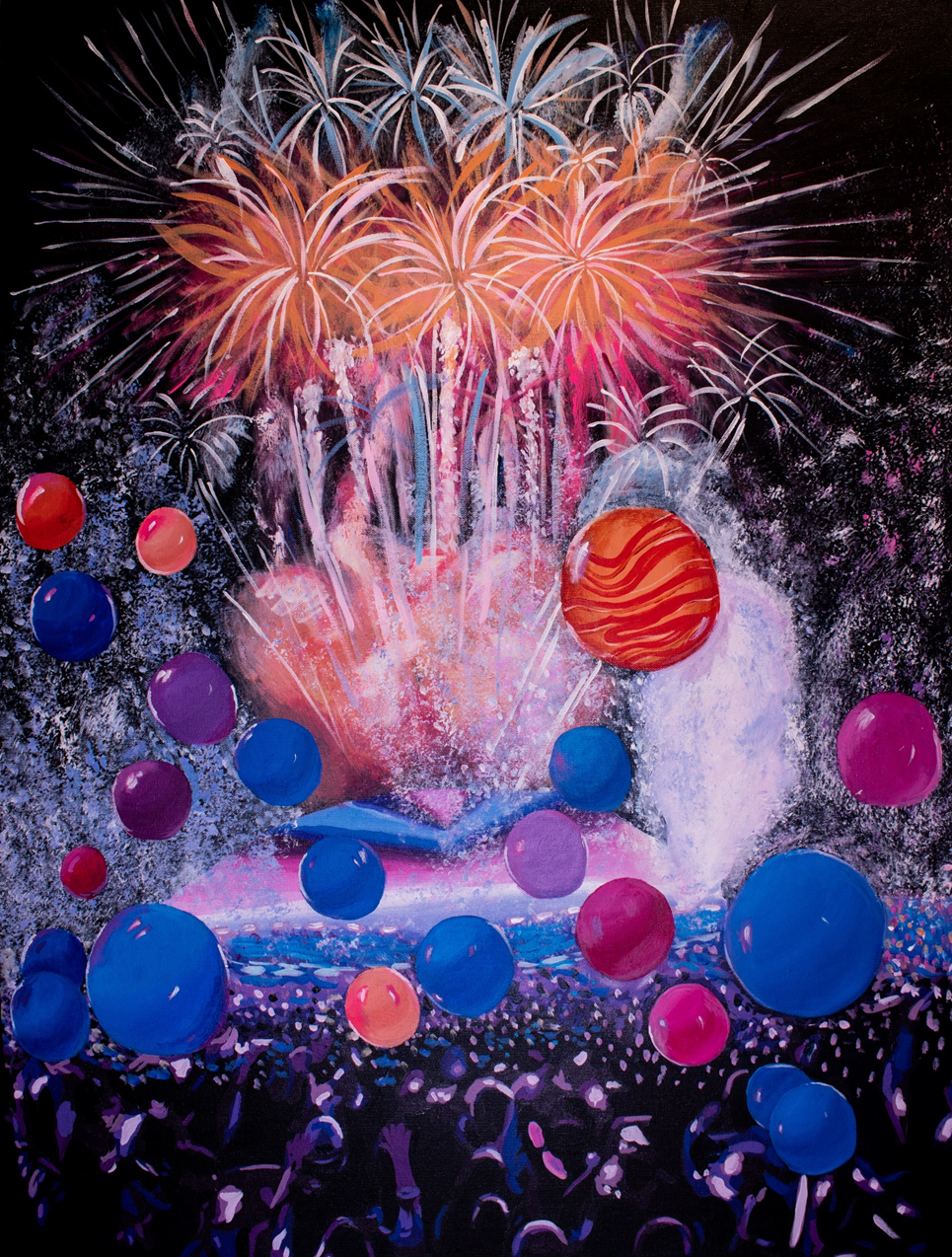 Coldplay Concert (Painting)