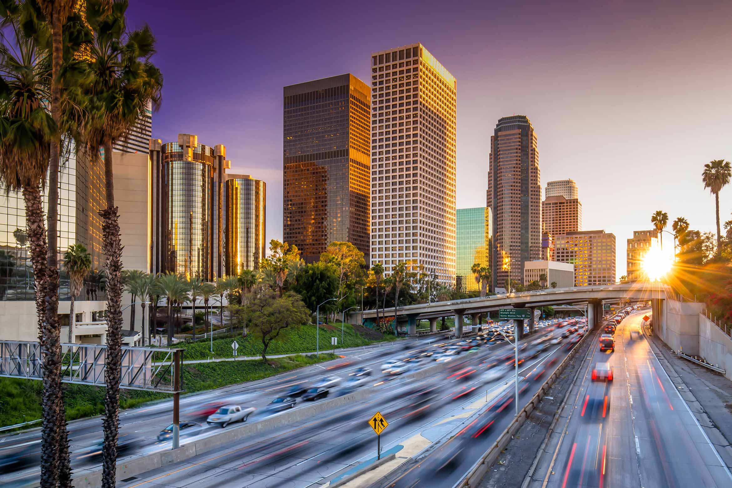 Los Angeles freeway