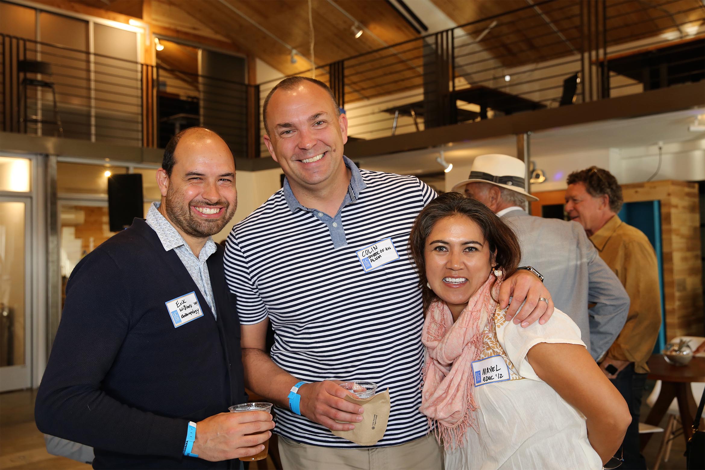 friends posing together at All Gaucho Reunion.