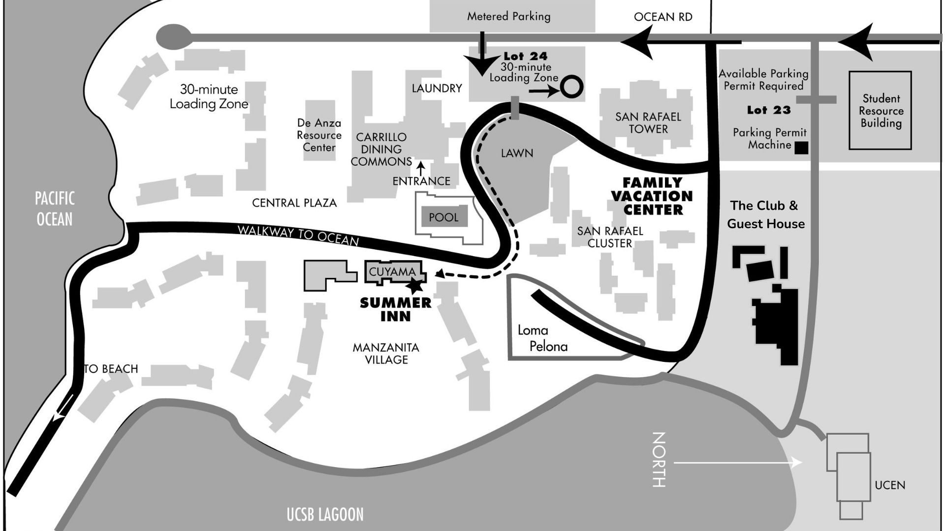 Summer Inn map