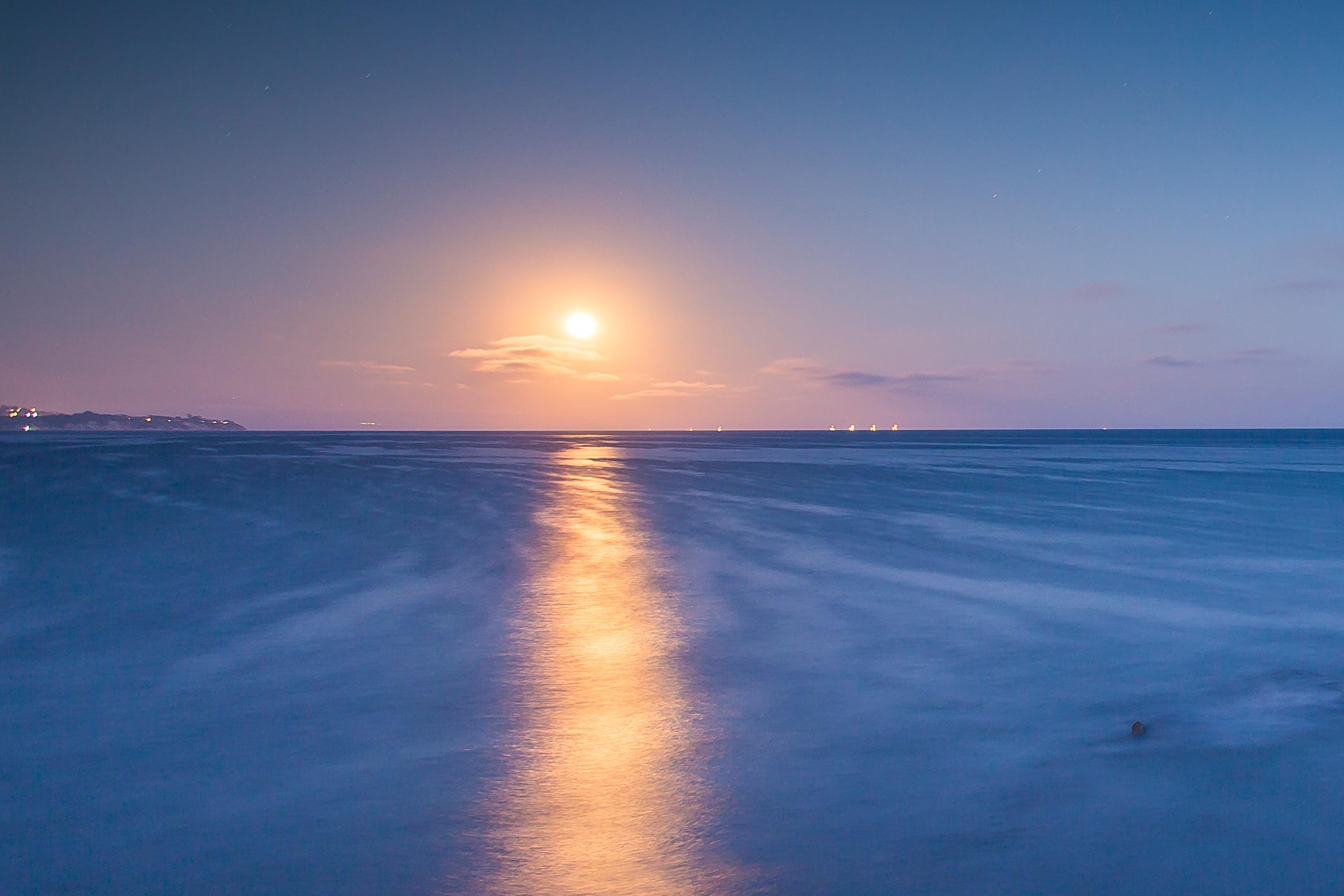 sunset at beach