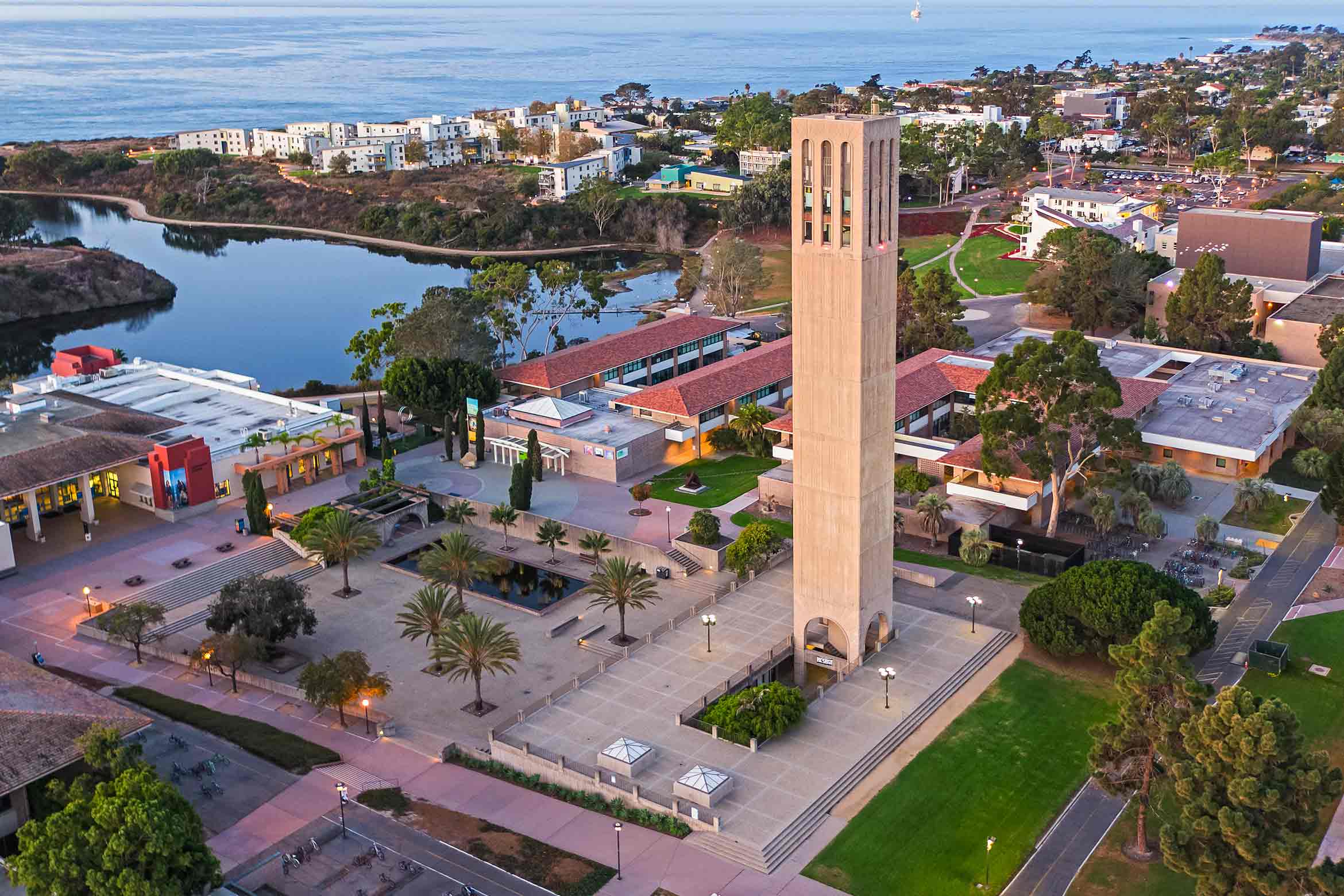 ucsb campus aerial photo